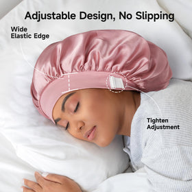 Umisleep Silk Lined Bonnet displayed with packaging