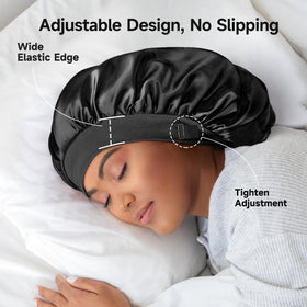 Umisleep Silk Lined Bonnet displayed with packaging