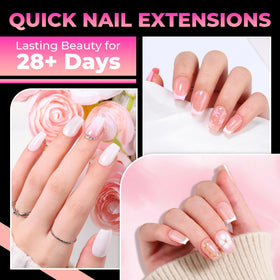 UNA GELLA coffin nails tips in assorted sizes
