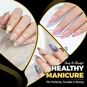 UNA GELLA Medium Almond Nail Tips 240PCS packaging