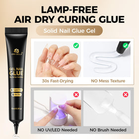 UNA GELLA Nail Glue Gel 15g side view