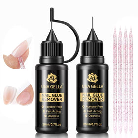 UNA GELLA Nail Glue Remover 20ml bottle front view
