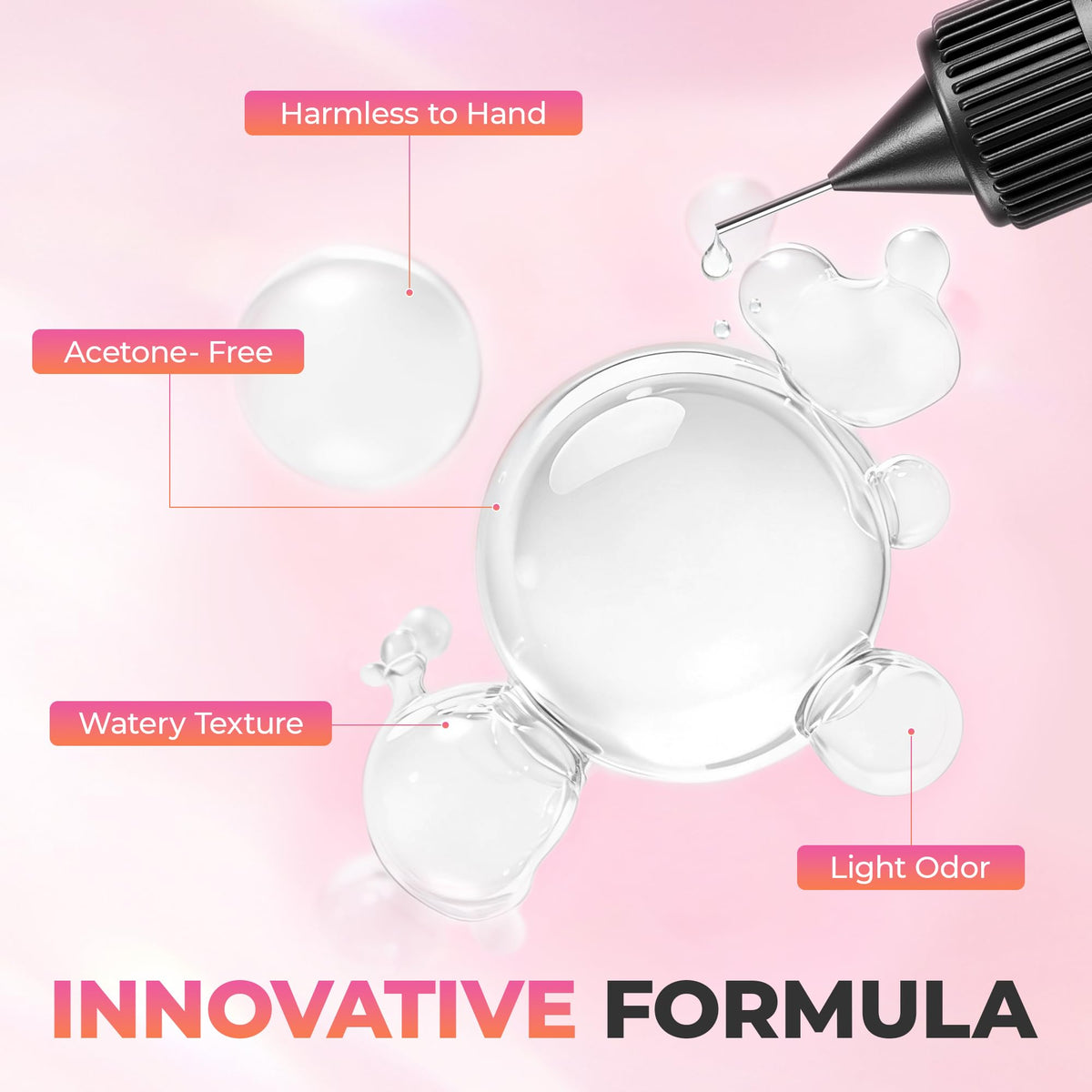 UNA GELLA Nail Glue Remover 20ml packaging