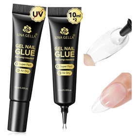 UNA GELLA Super Strong Nail Glue 10ml front view