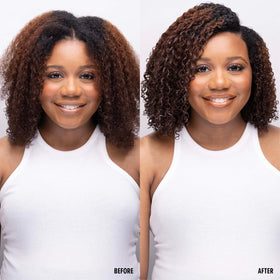 Uncle Funky's Daughter Curly Magic 32 OZ Gel on styled curls