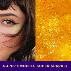 UNICORN SNOT Holographic Body Glitter Gel jar with lid