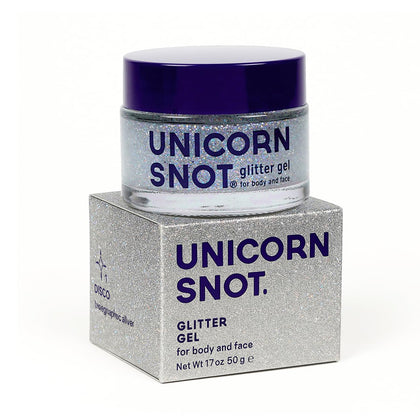 UNICORN SNOT Holographic Glitter Gel 1.7 oz jar front view