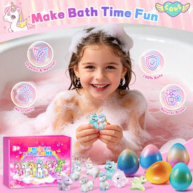 Unicorn toy revealed from a GDXINYES bath bomb