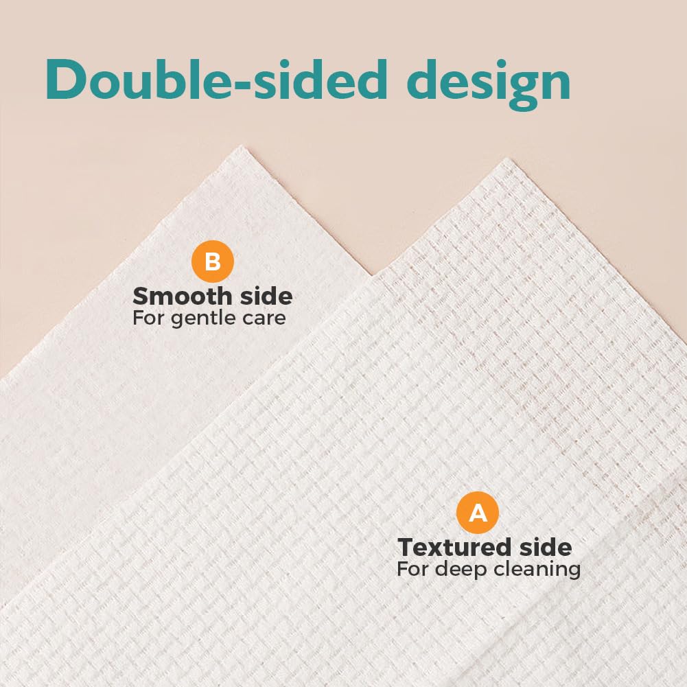 UNIMADE Disposable Face Towels individual towel close-up