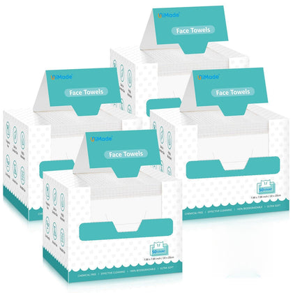 UNIMADE Disposable Face Towels package front view