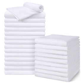UNIMADE Salon Towels 24 Pack front view of towels