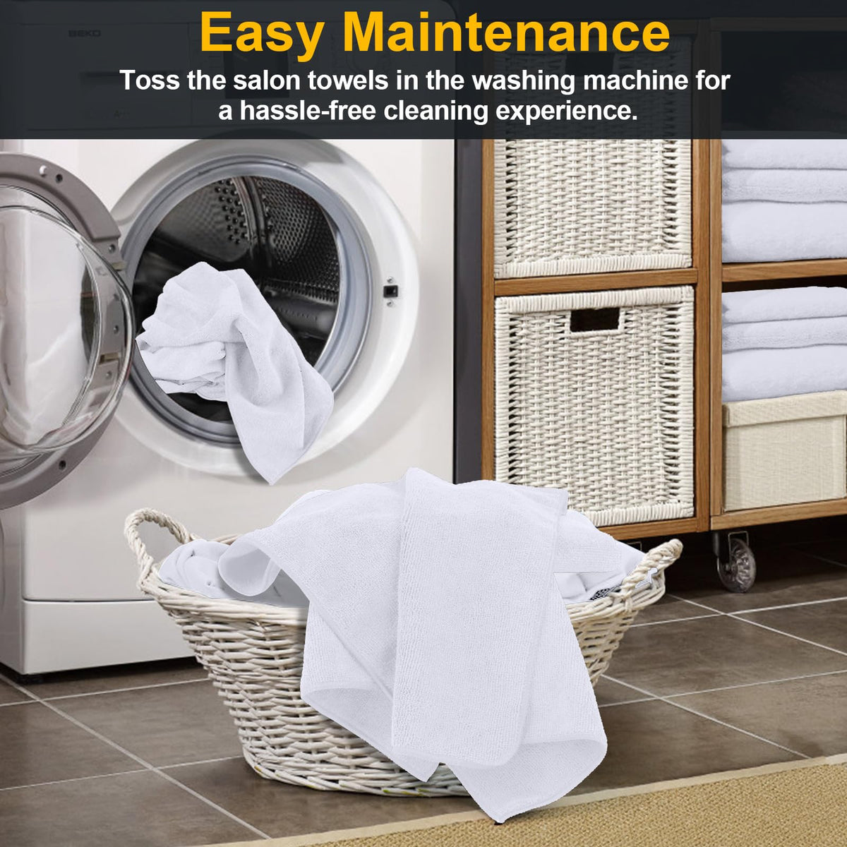 UNIMADE Salon Towels in a spa setting