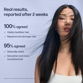 UNOVE Deep Damage Repair Hair Mask packaging with floral background