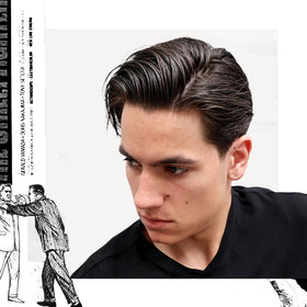 UPPERCUT DELUXE Pomade 10.5 oz back view with ingredients