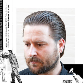 UPPERCUT DELUXE Pomade 10.5 oz with comb and styled hair