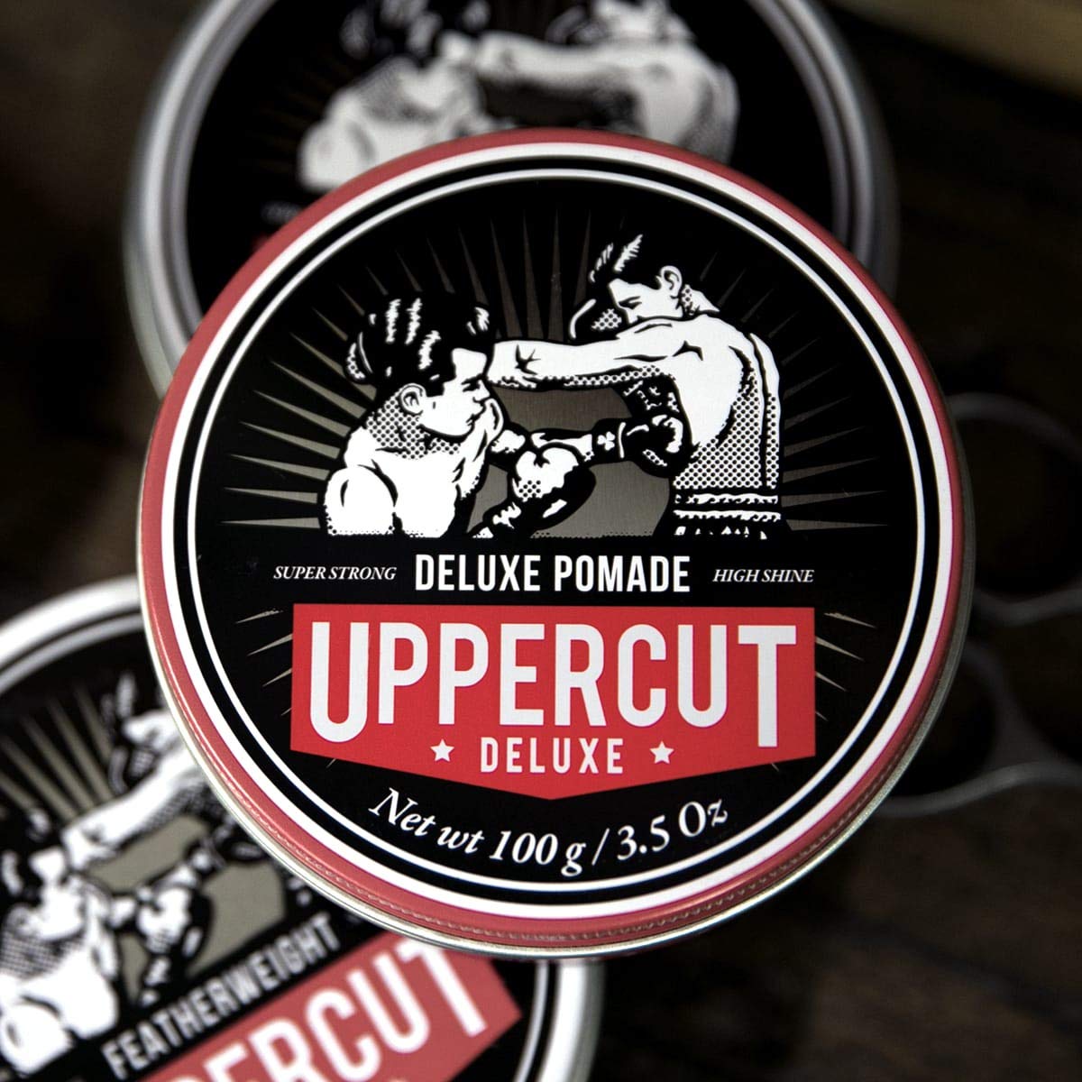 UPPERCUT DELUXE Pomade packaging details