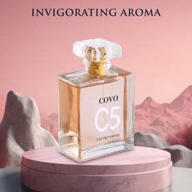 URBAN COLLECTION Covo C5 perfume on a vanity table
