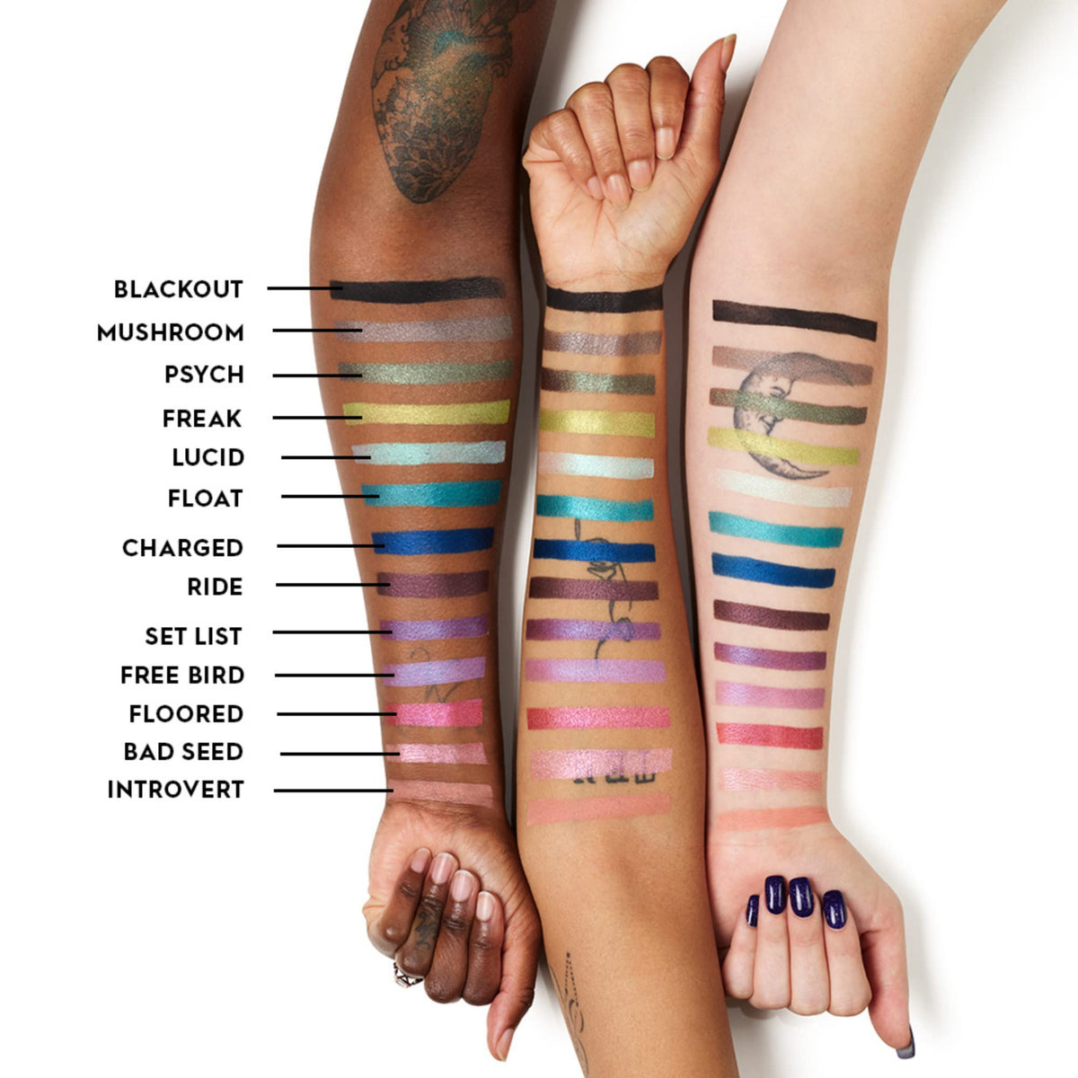 URBAN DECAY 24/7 Eyeshadow Half Baked in natural light
