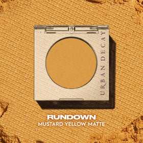 URBAN DECAY 24/7 Eyeshadow Mustard Yellow Matte swatch