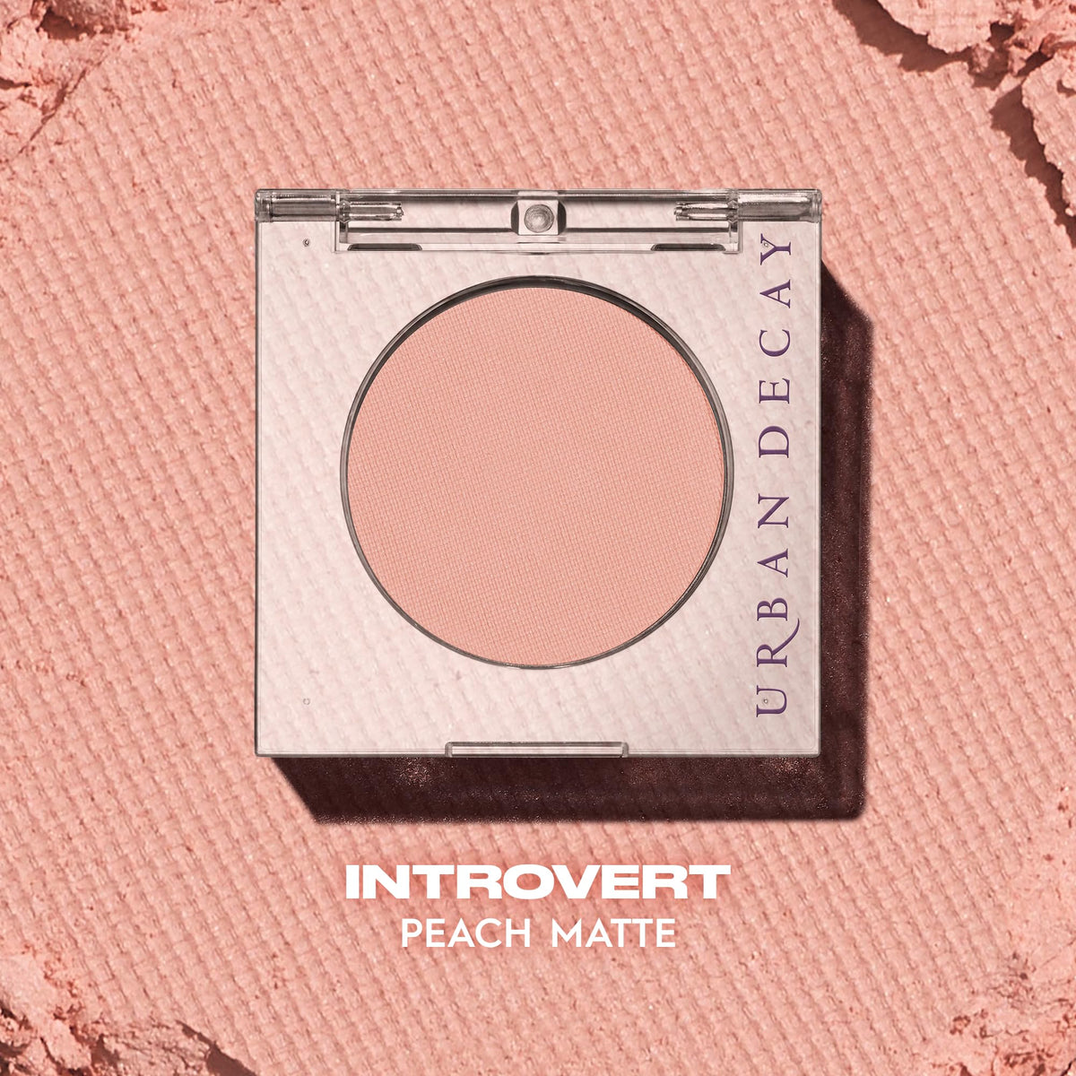 URBAN DECAY 24/7 Eyeshadow Peach Matte Shadow swatch