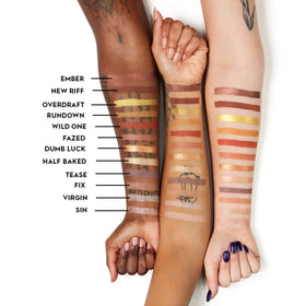 URBAN DECAY 24/7 Eyeshadow Warm Copper with brush