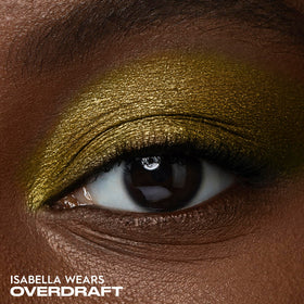 URBAN DECAY 24/7 Eyeshadow Yellow Gold Metallic Shadow swatch on skin