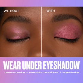 URBAN DECAY Anti-Aging Eyeshadow Primer Potion transparent formula close-up