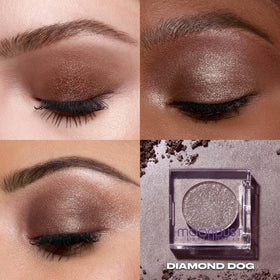 URBAN DECAY Moondust Eyeshadow Diamond Dog swatch on skin