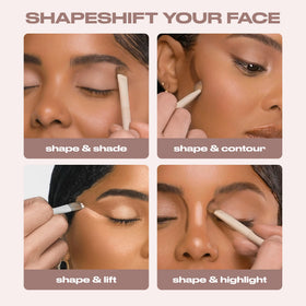 URBAN DECAY Naked Shaped Palette with Cream, Matte, Shimmer finishes