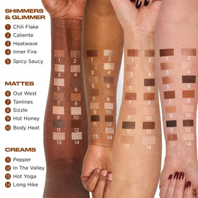 URBAN DECAY Naked Shaped Warm Makeup Palette with applicator tools