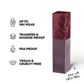 URBAN DECAY Vice Lip Bond Lipstick Deep Mauve Pink application view