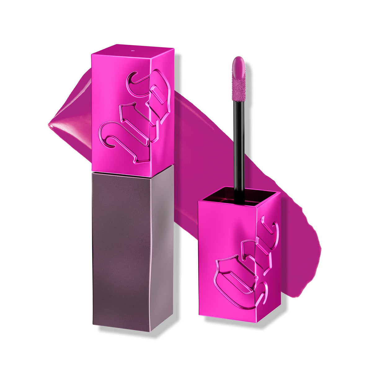 URBAN DECAY Vice Lip Bond Lipstick Fuchsia Purple front view