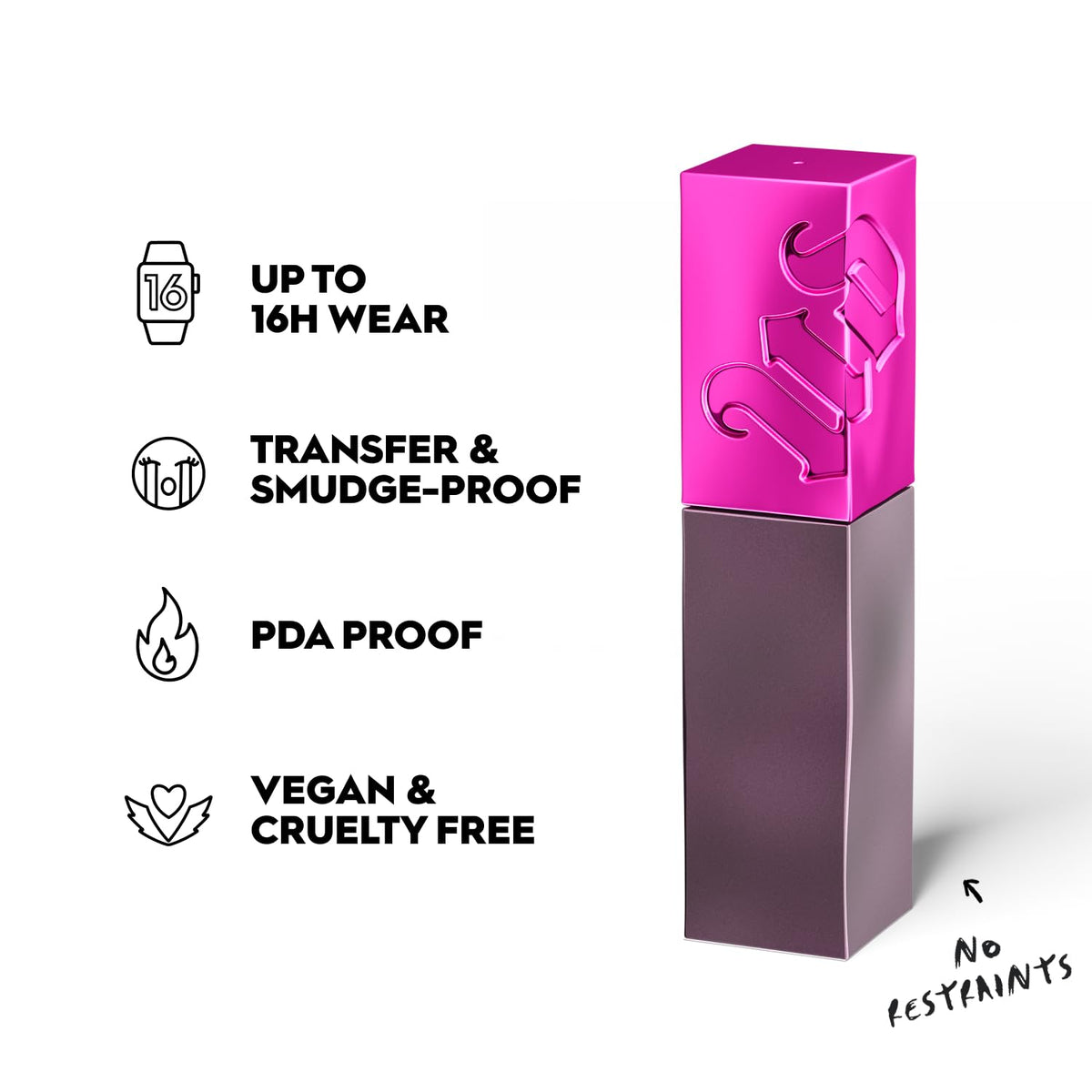 URBAN DECAY Vice Lip Bond Lipstick Fuchsia Purple packaging