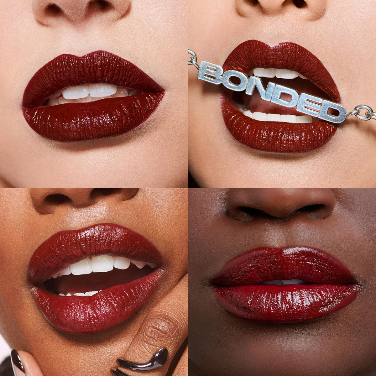 URBAN DECAY Vice Lip Bond Lipstick Merlot Red side view