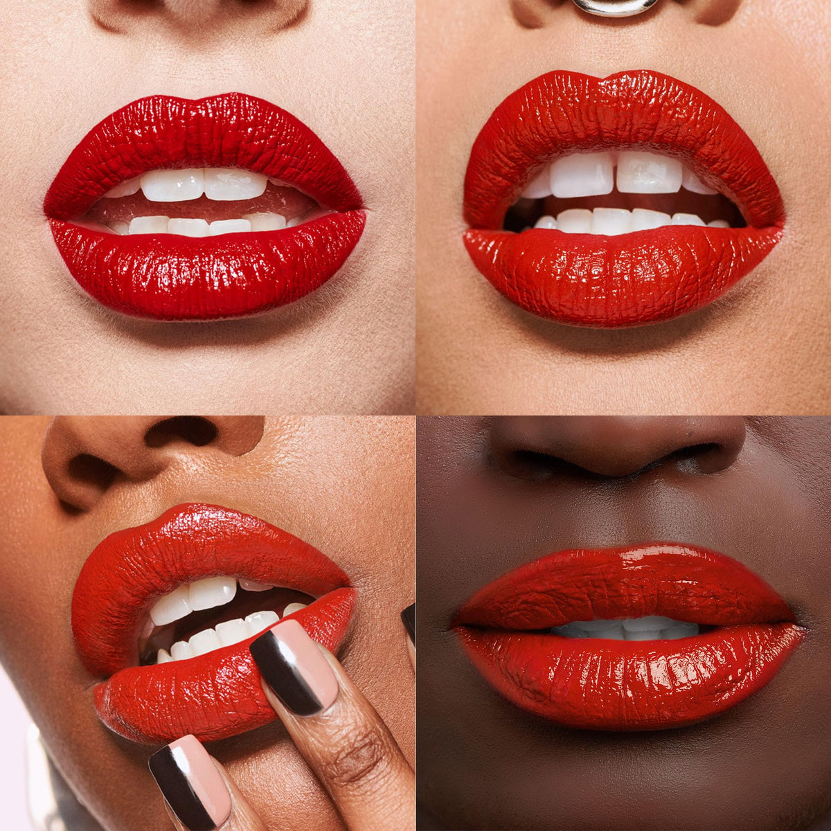URBAN DECAY Vice Lip Bond Lipstick True Blue Red side view