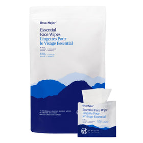 Ursa Major Essential Face Wipes packaging front view