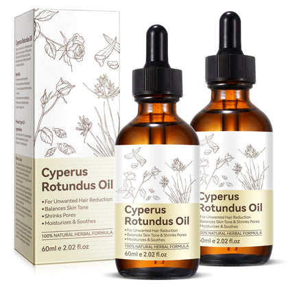 Uruses Cyperus Rotundus Oil 2PCS front view with packaging