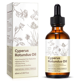 Uruses Cyperus Rotundus Oil bottle front view, 80g