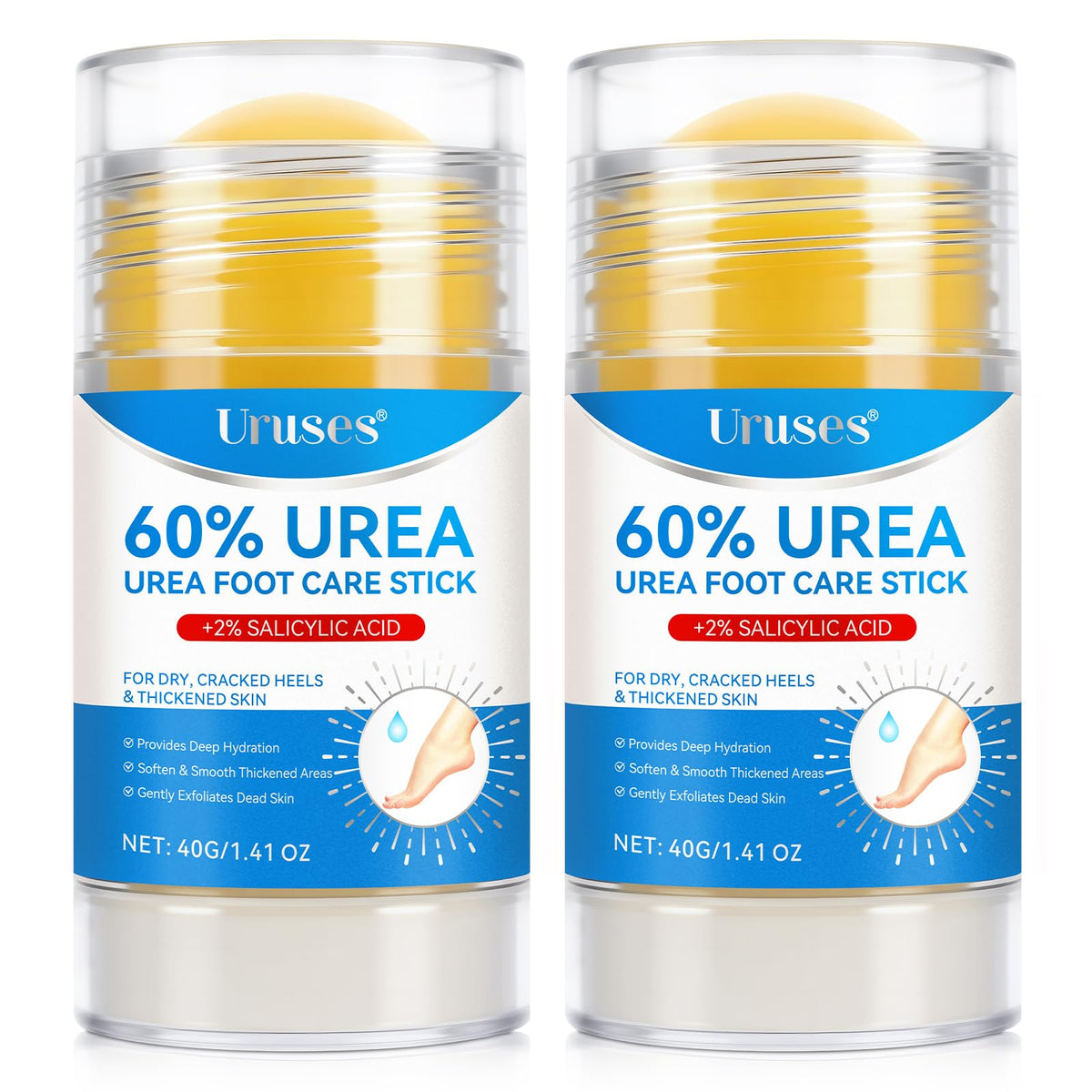 Uruses Urea Cream 60% foot care stick front view