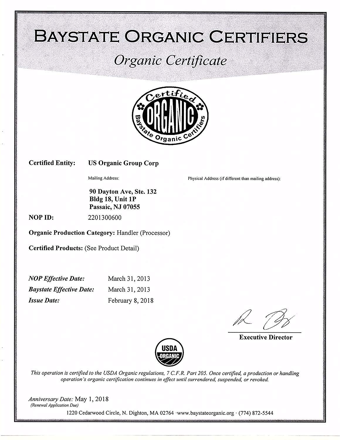 US Organic Bergamot Essential Oil with natural background