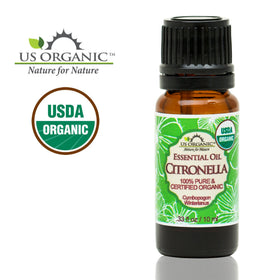 US Organic Citronella Essential Oil 10ml with packaging