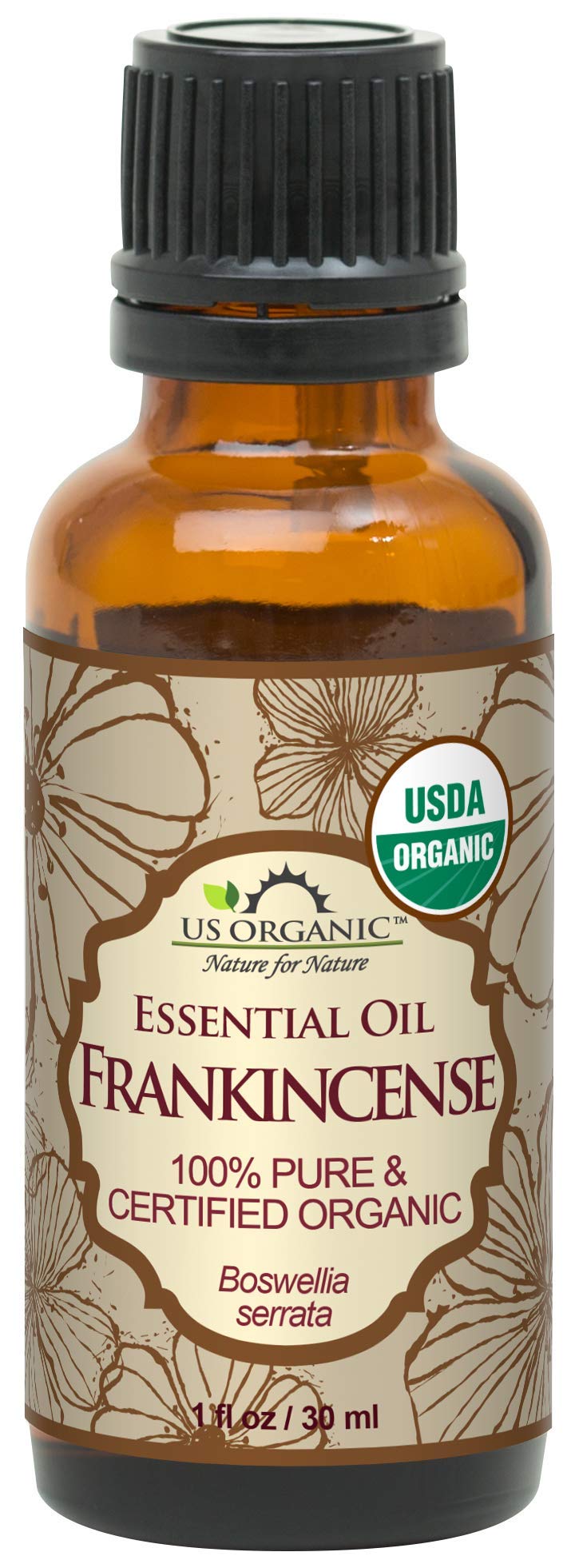 US Organic Frankincense Essential Oil 30ml bottle front view