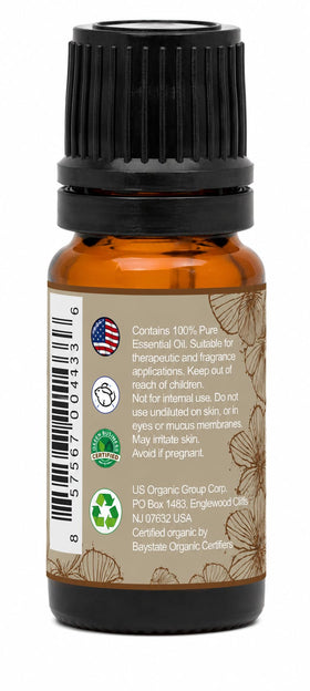 US Organic Frankincense Essential Oil packaging details