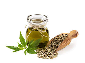 US Organic Hemp Seed Oil in a natural setting