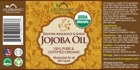 US Organic Jojoba Oil close-up of the cap