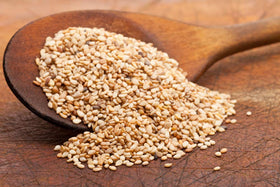 US Organic Sesame Seed Oil 2 oz back label details