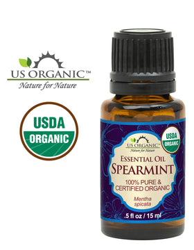 US Organic Spearmint Essential Oil packaging details