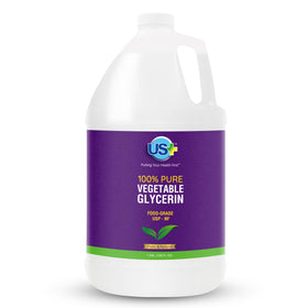 US+ Vegetable Glycerin 1 Gallon front view