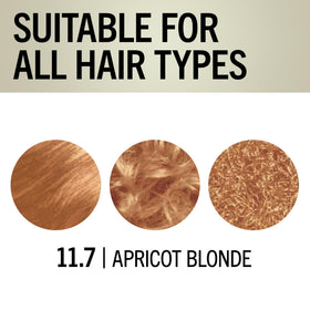 Usage instructions for Schwarzkopf Keratin Blonde hair dye