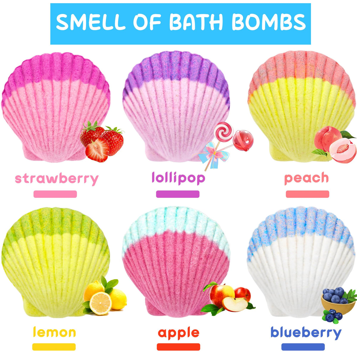 usand Mermaid Bath Bombs beautifully wrapped for gifting